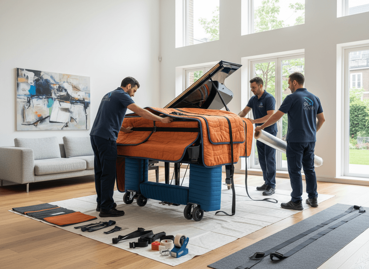 Tipy na sťahovanie špecifických predmetov: Ako chrániť klavíry, umenie a ťažké bremená