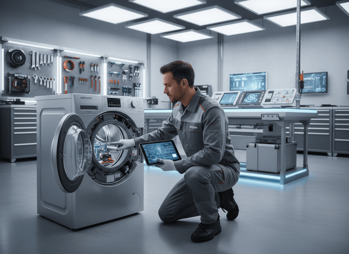 Dlouhá životnost jako standard: Rozhovor o servisní diagnostice a péči o prémiové spotřebiče Miele