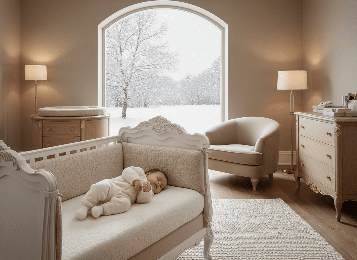 Zimná starostlivosť o bábätko: Ako udržať teplo, bezpečie a štýl vo februári