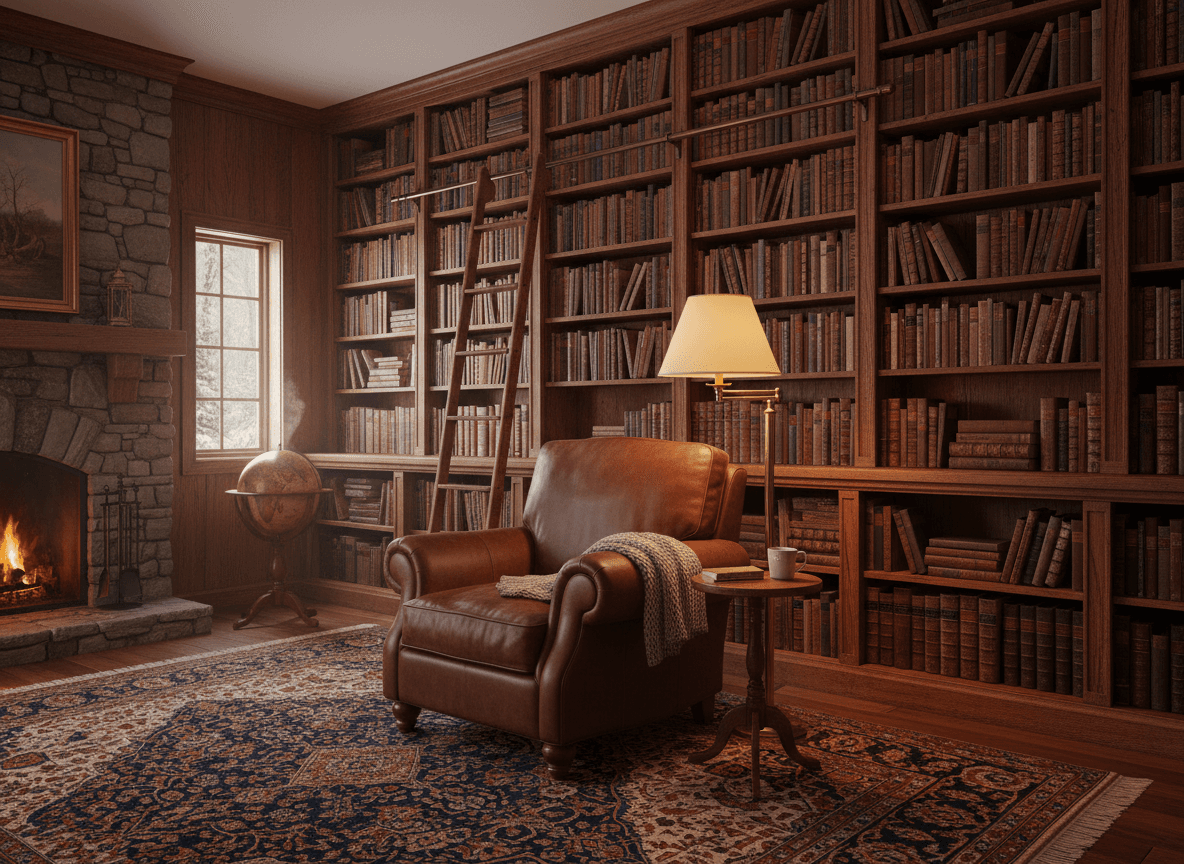 Sprievodca budovaním a starostlivosťou o domácu knižnicu z antikvariátu