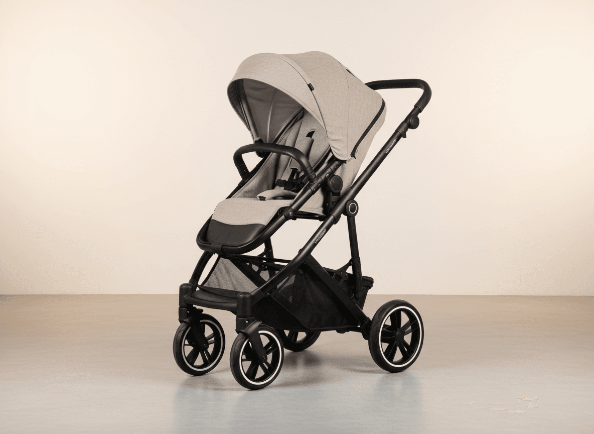 Recenzia kombinovaného kočíka Kidwell VELMONT: Elegancia, ktorá myslí na zdravý vývoj bábätka