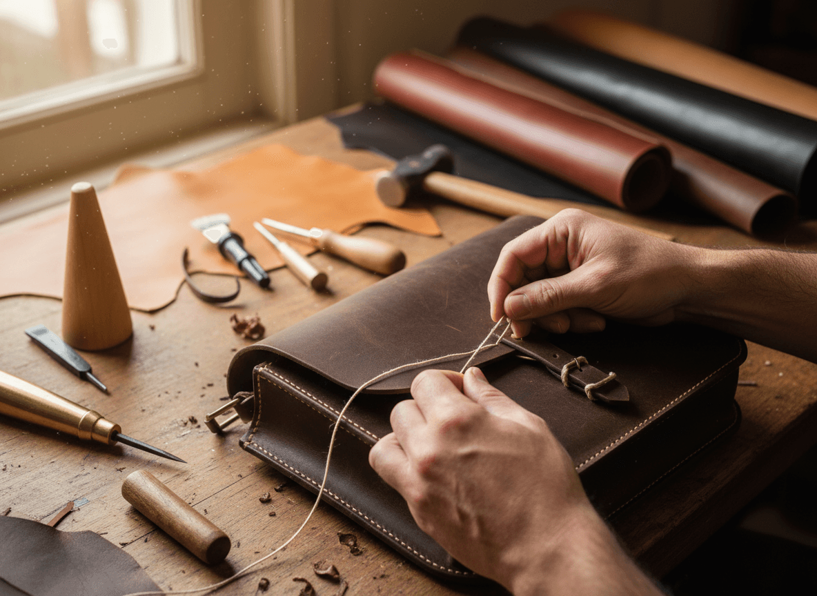 Cesta k dokonalosti: Jak vznikají kožené doplňky, které s vámi zestárnou do krásy