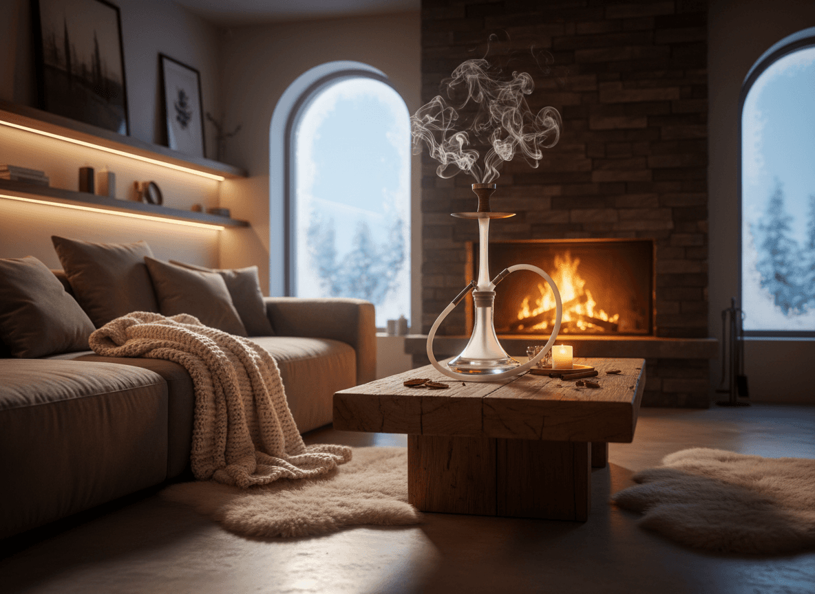 Zimné večery s vodnou fajkou: Ako si užiť dokonalú shishu v pohodlí domova