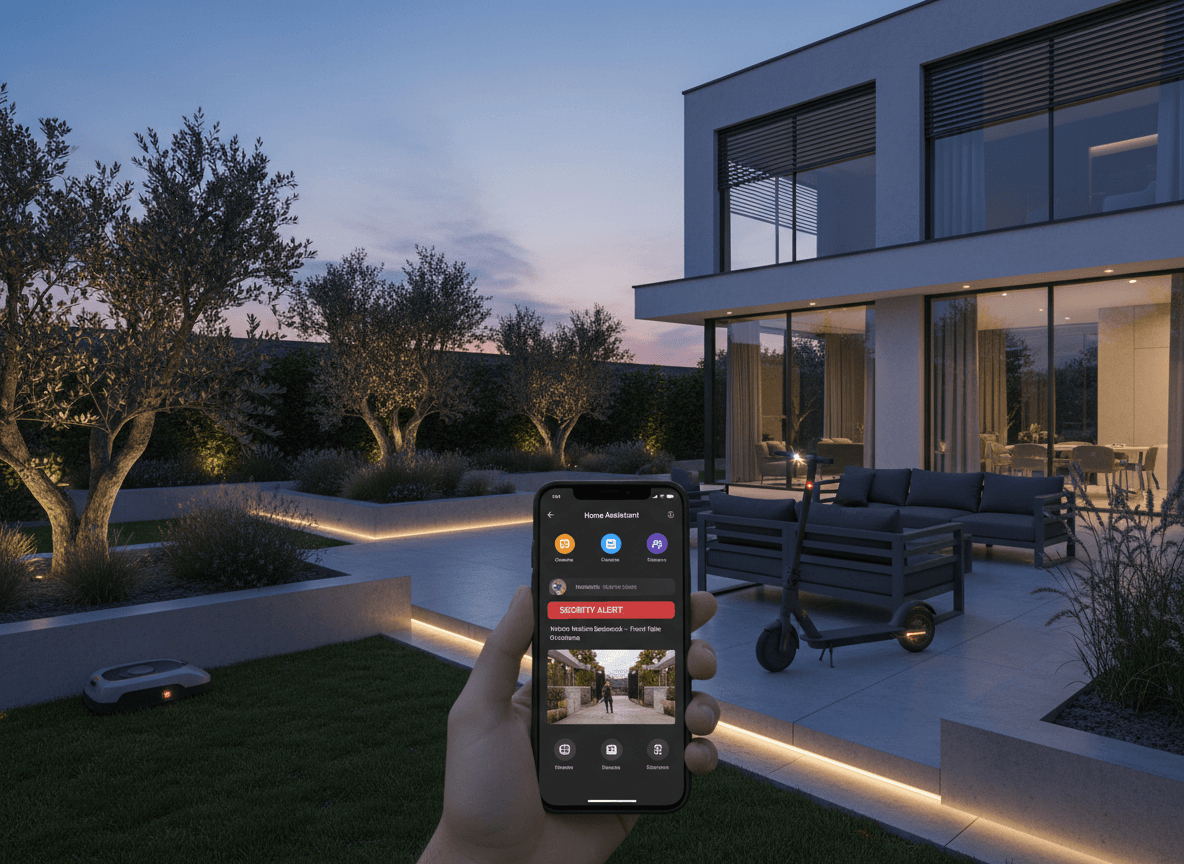 Bezpečné a chytré jaro: Průvodce zabezpečením exteriéru a přípravou techniky na sezónu