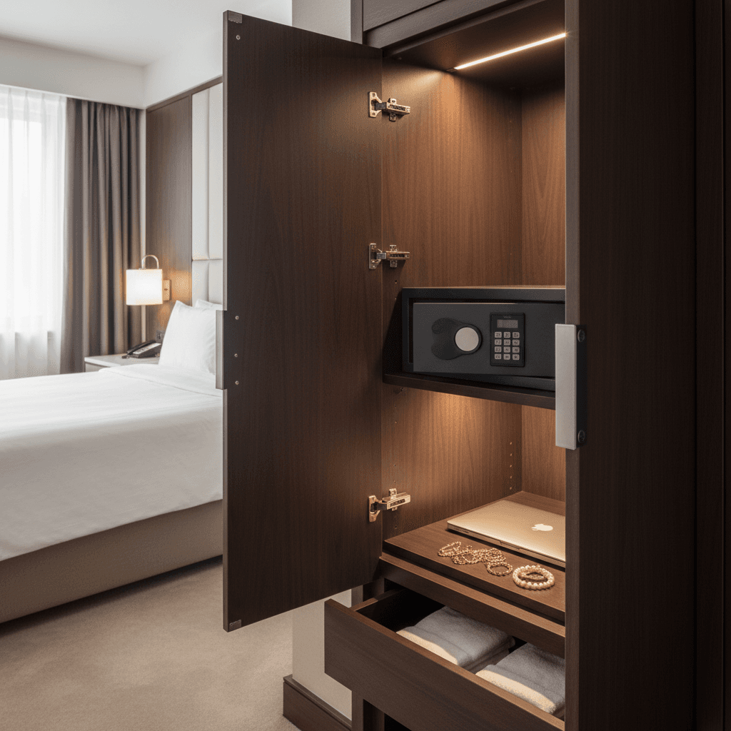 Jak vybrat hotelový trezor: Porovnání modelů pro maximální bezpečnost a komfort hostů