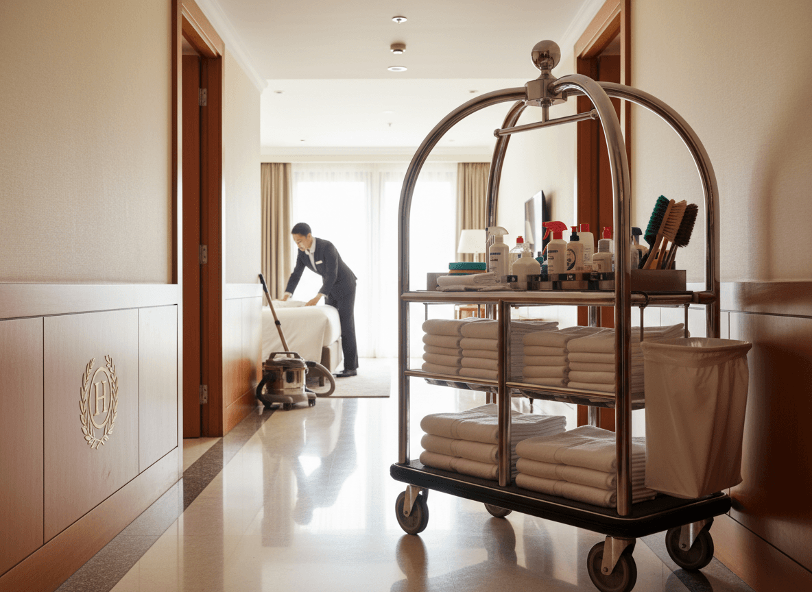 Ako optimalizovať procesy housekeepingu: Tipy pre vyššiu efektivitu a spokojnosť hostí